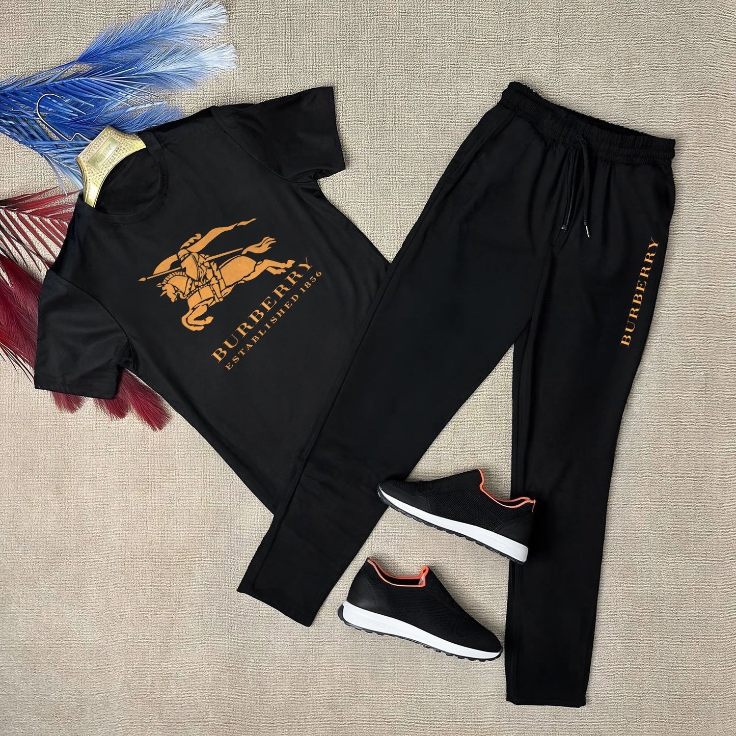 Men's Luxury Branded Co-Ord Set