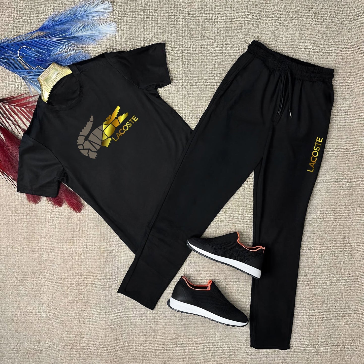 Men's Luxury Branded Co-Ord Set