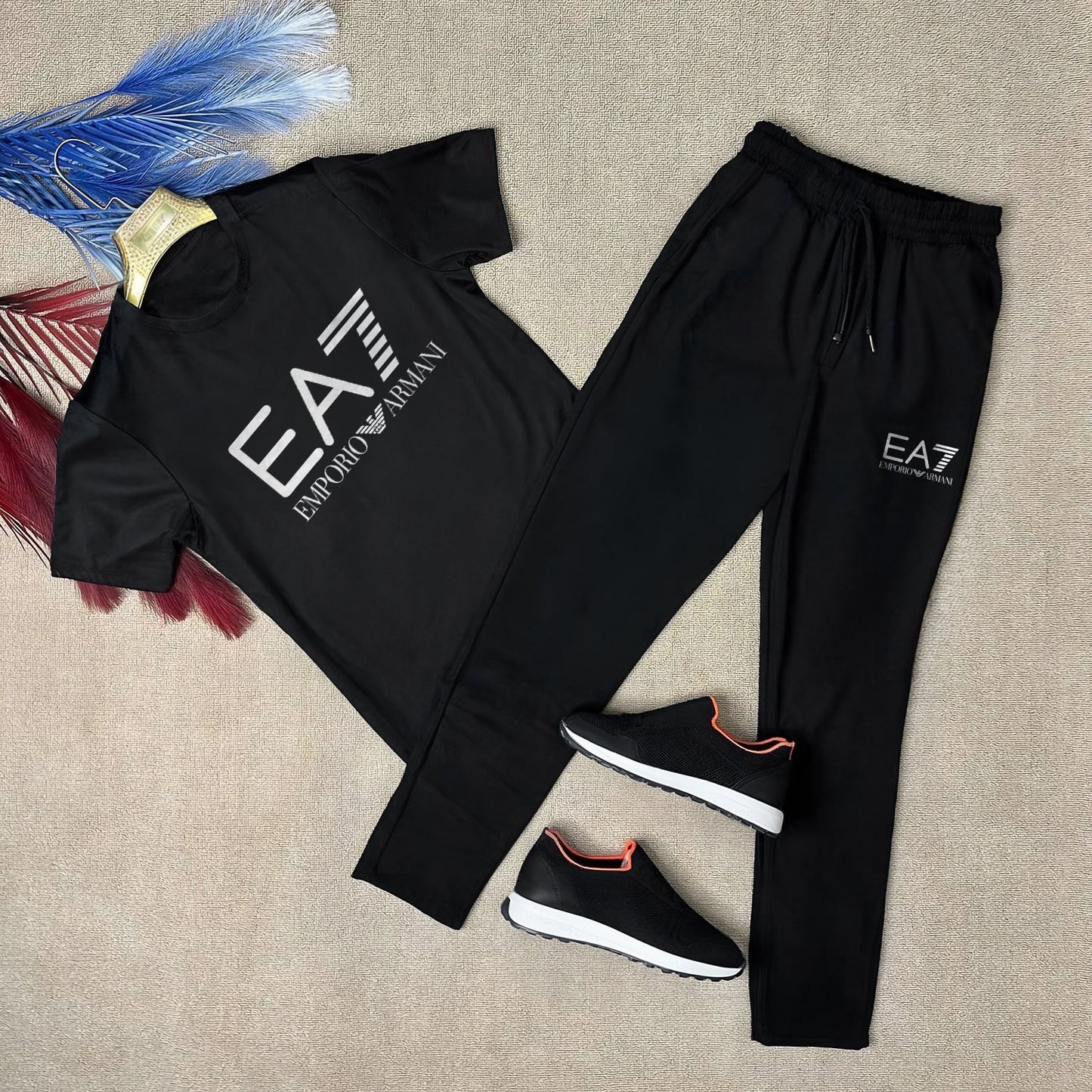 Men's Luxury Branded Co-Ord Set