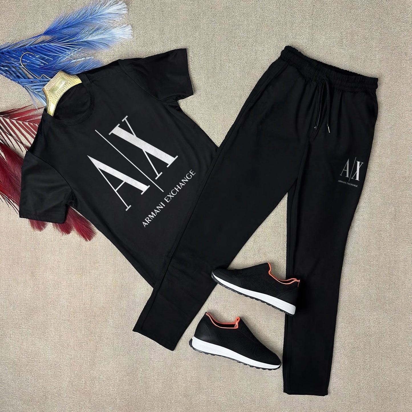 Men's Luxury Branded Co-Ord Set