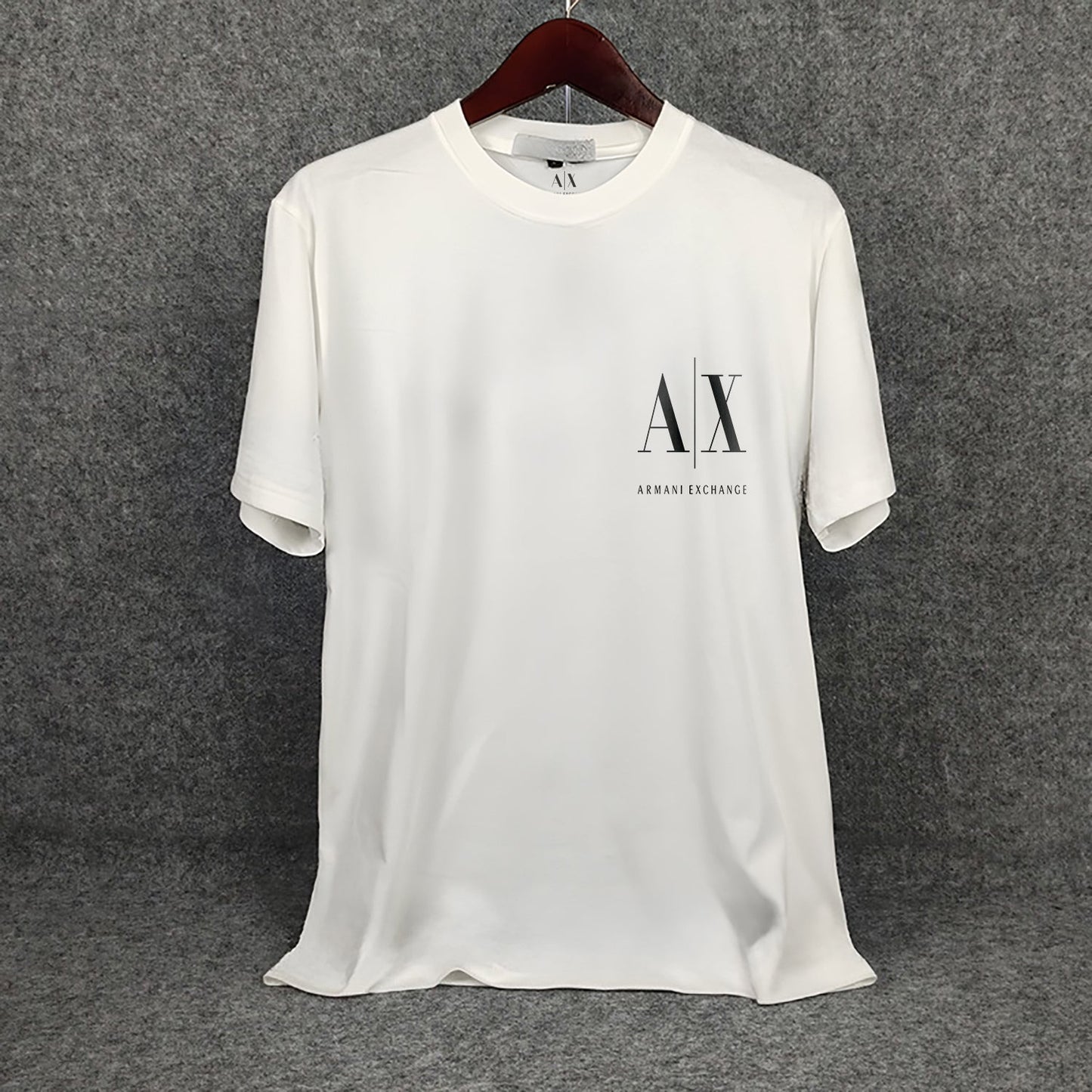 Classic Fit Cotton Tee (BD-21) (White)