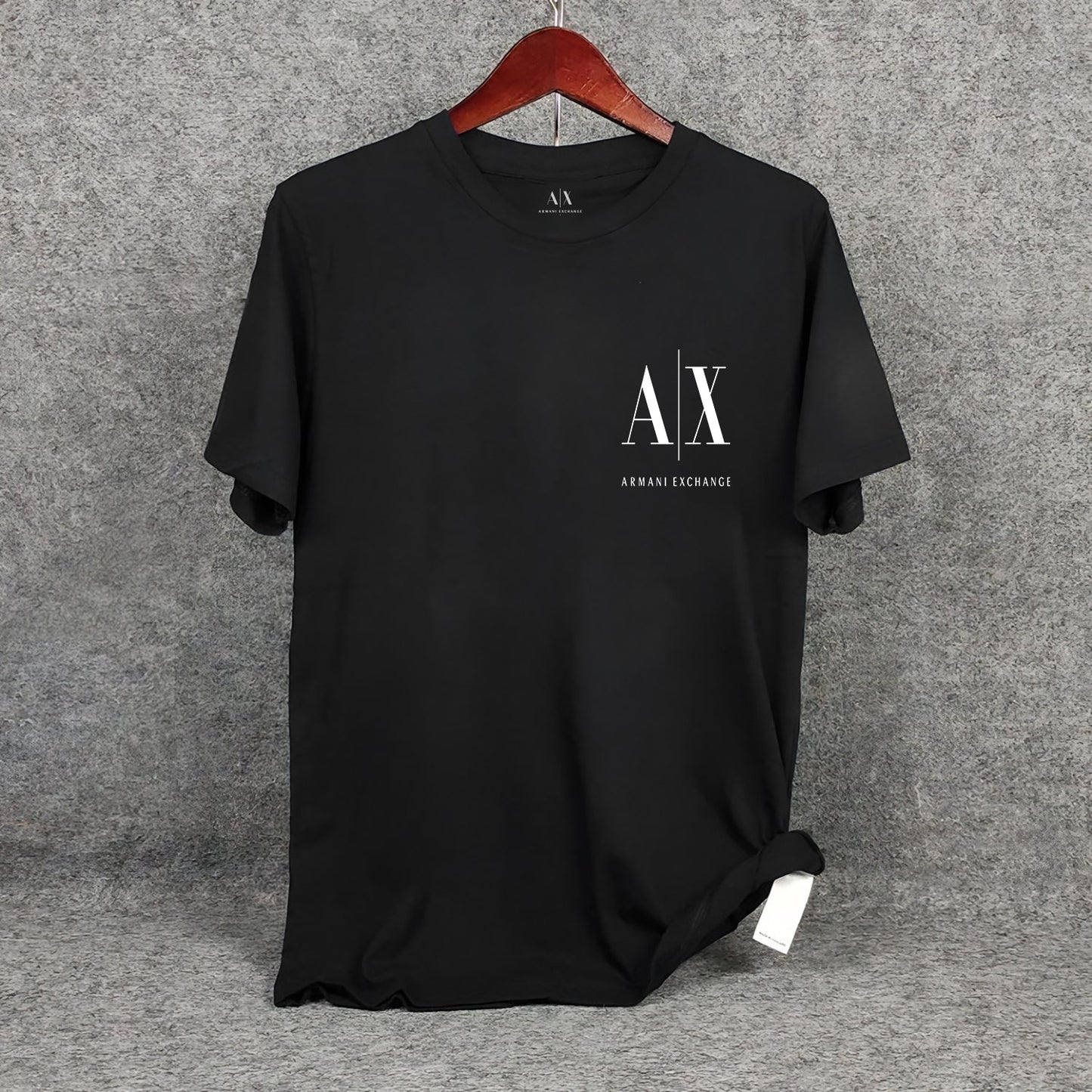 Classic Fit Cotton Tee (BD-14) (Black)