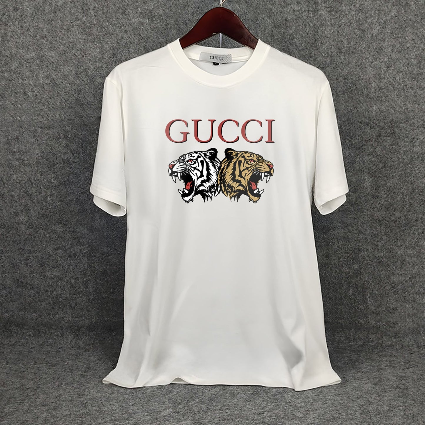 Classic Fit Cotton Tee (BD-18) (White)