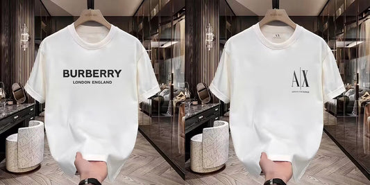 Men's Premium Selling T-Shirt (BD-BURBERRY LE +Small AX Black)