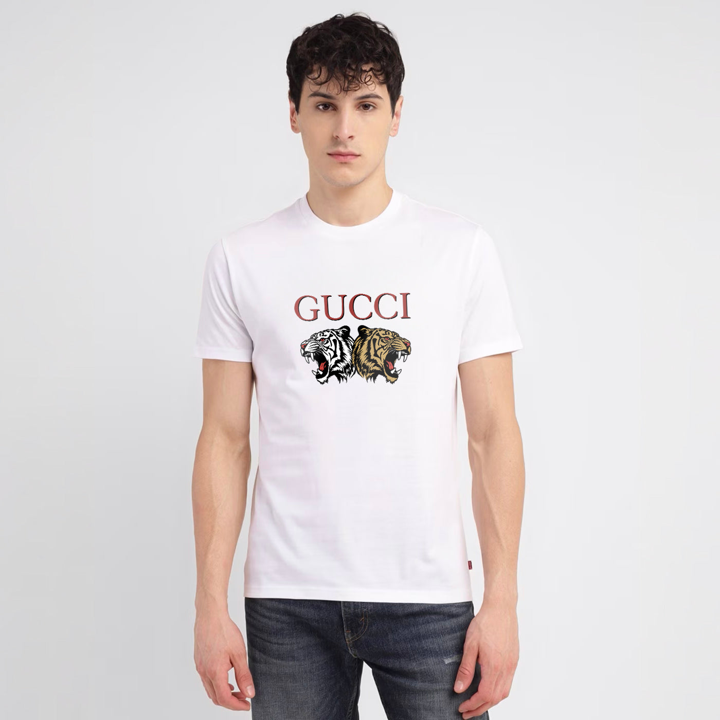 Men's Premium Selling T-Shirt White(BD-16)