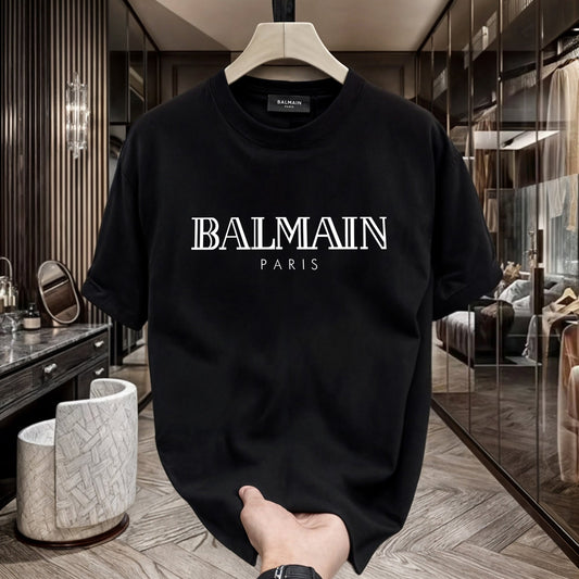 Men's Premium Selling T-Shirt (BD-Gucci California +Balmain White)