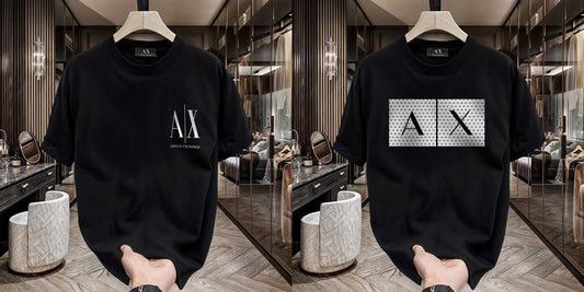 Men's Premium Selling T-Shirts (BD-SMALL AX WHITE+AX BIG BOX)