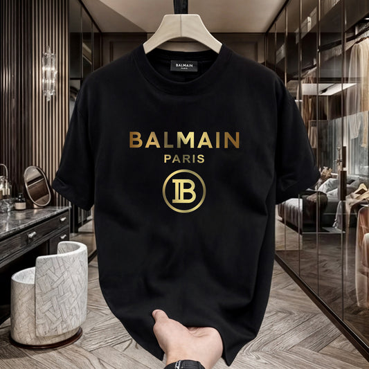 Men's Premium Selling T-Shirts (BD-Versace+ Balmain Gold)