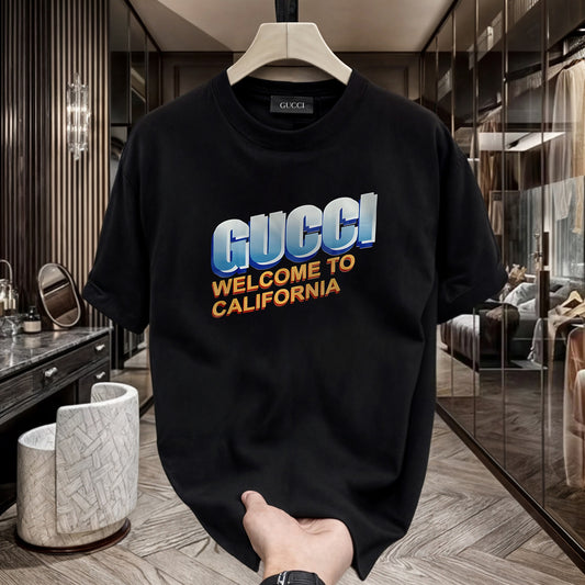 Men's Premium Selling T-Shirt (BD-Gucci California +Armani Exchange)