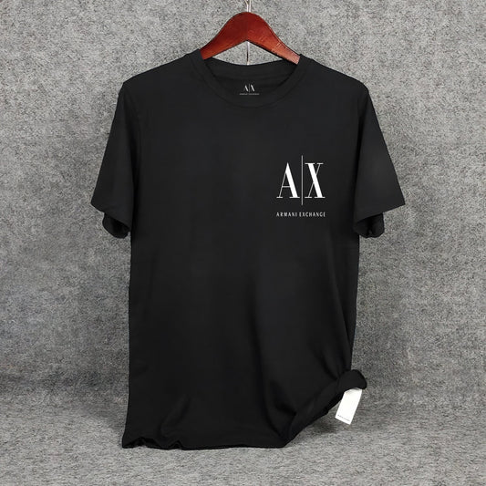 Classic Fit Cotton Tee (BD-14) (Black)